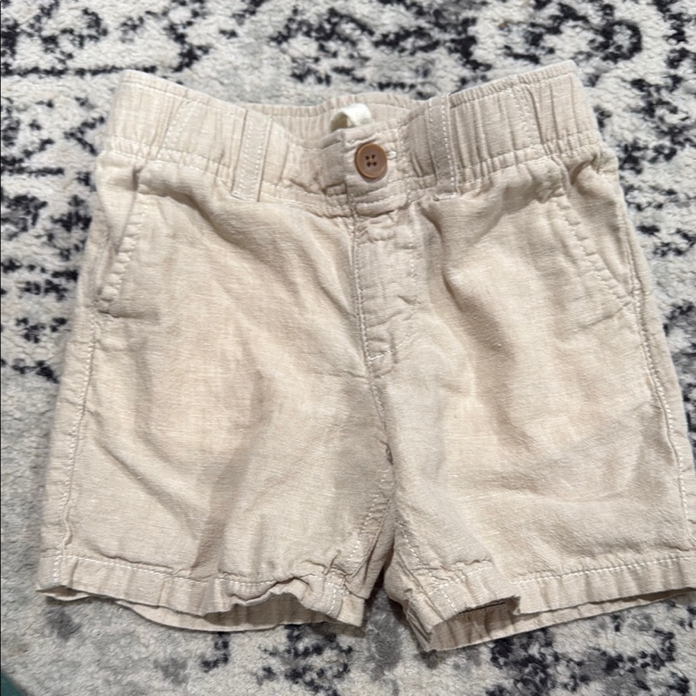Boys Linen Shorts